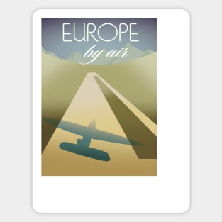 Europe By Air Magnet